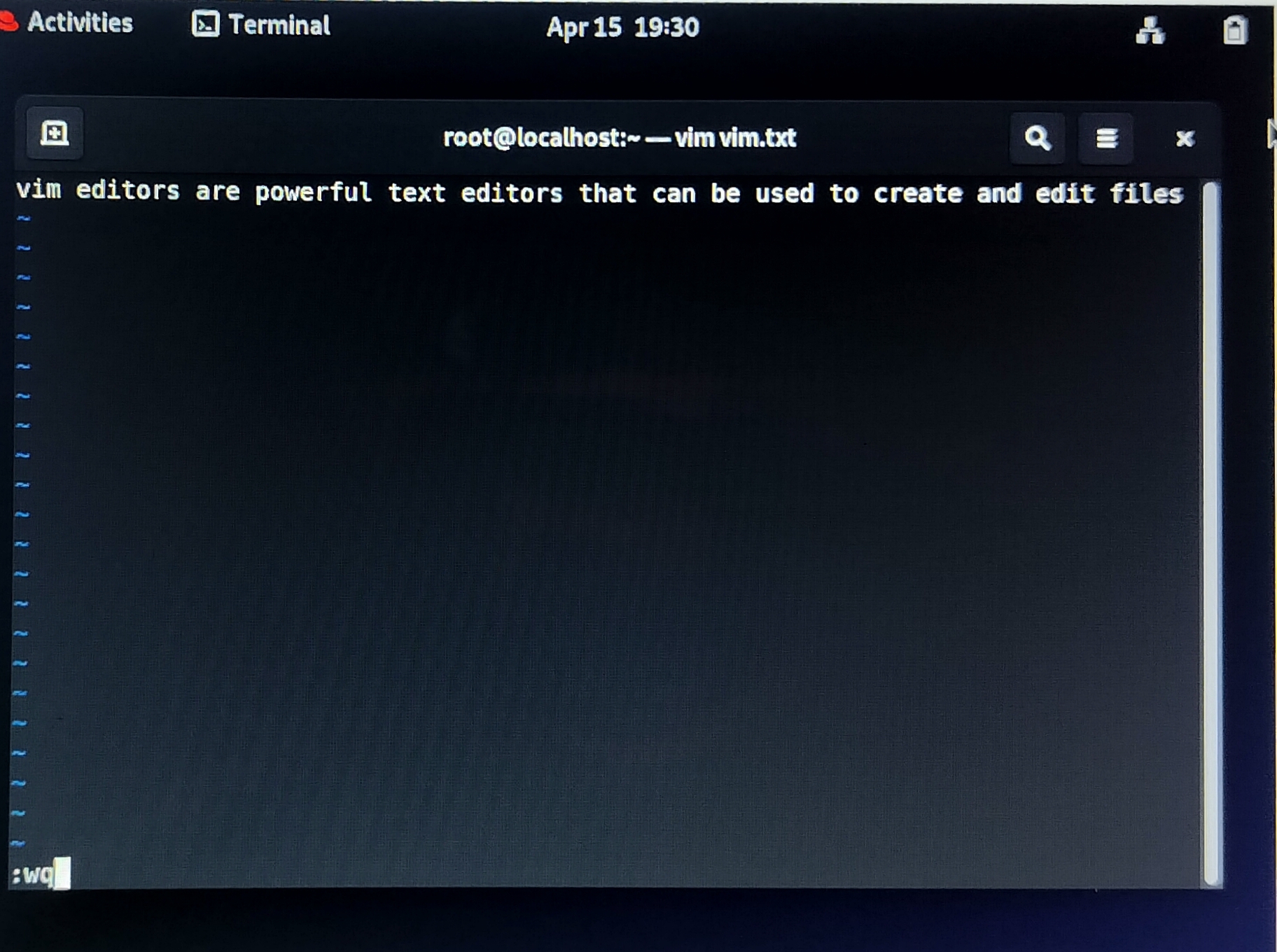 vim