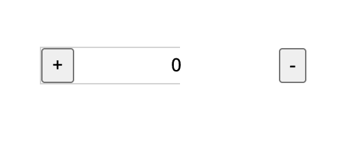 Counter component with an overflowed input