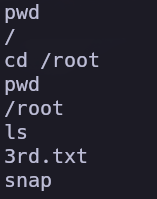 Image entramos /root