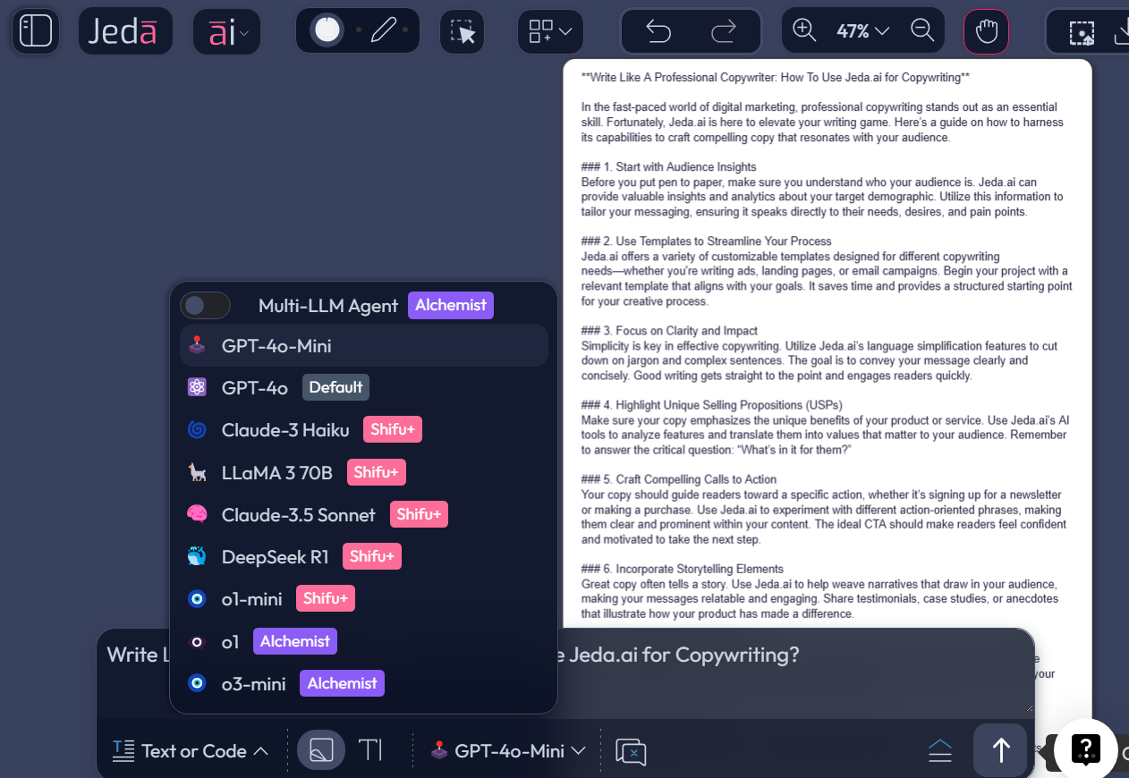 Write Like A Professional Copywriter: How To Use Jeda.ai for Copywriting? 