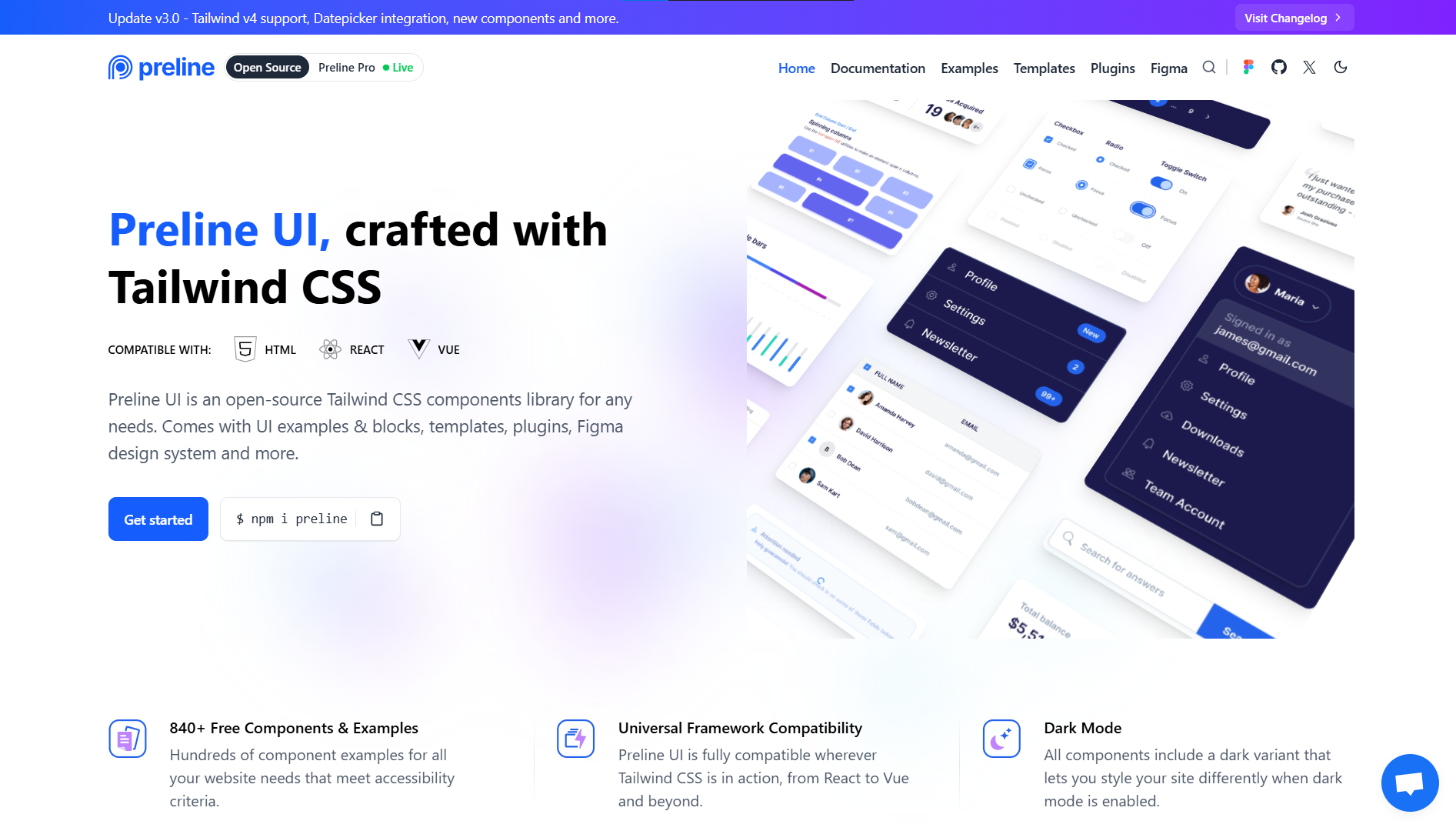 Preline UI