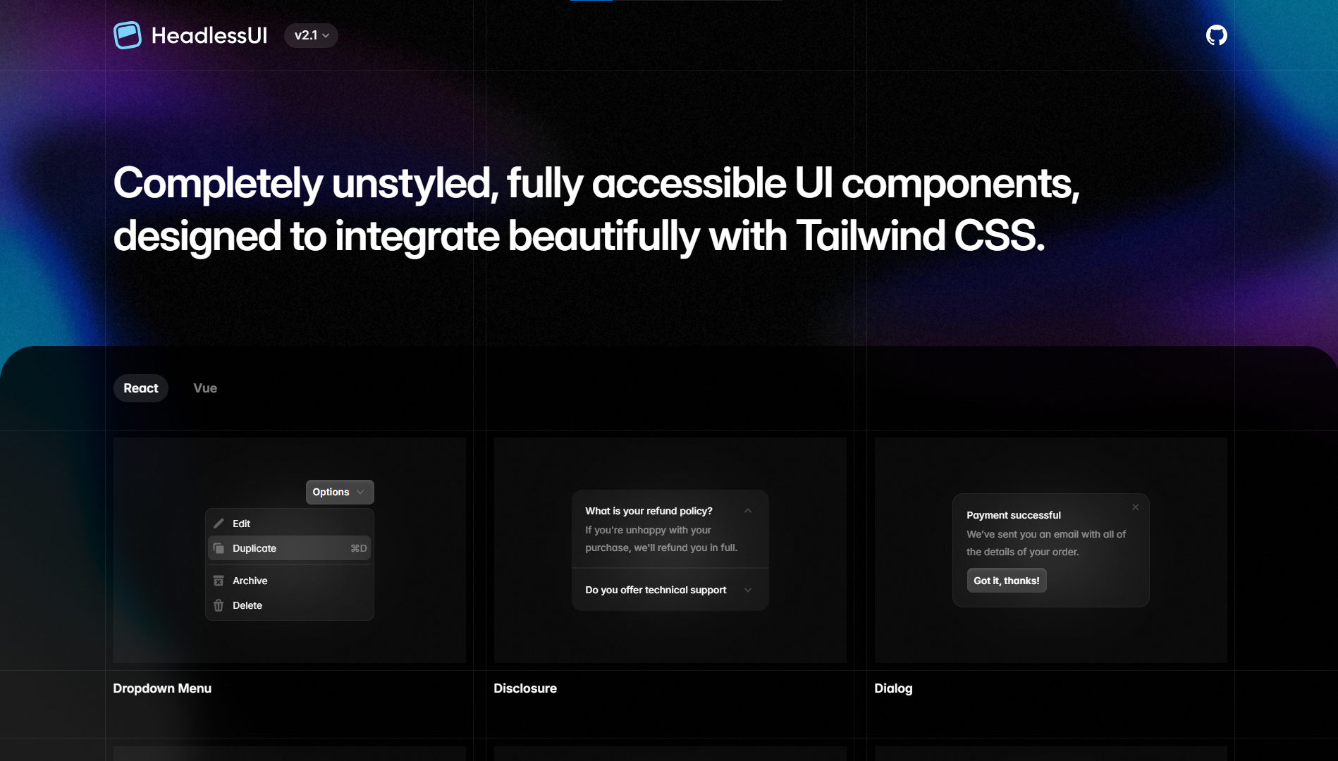 Headless UI