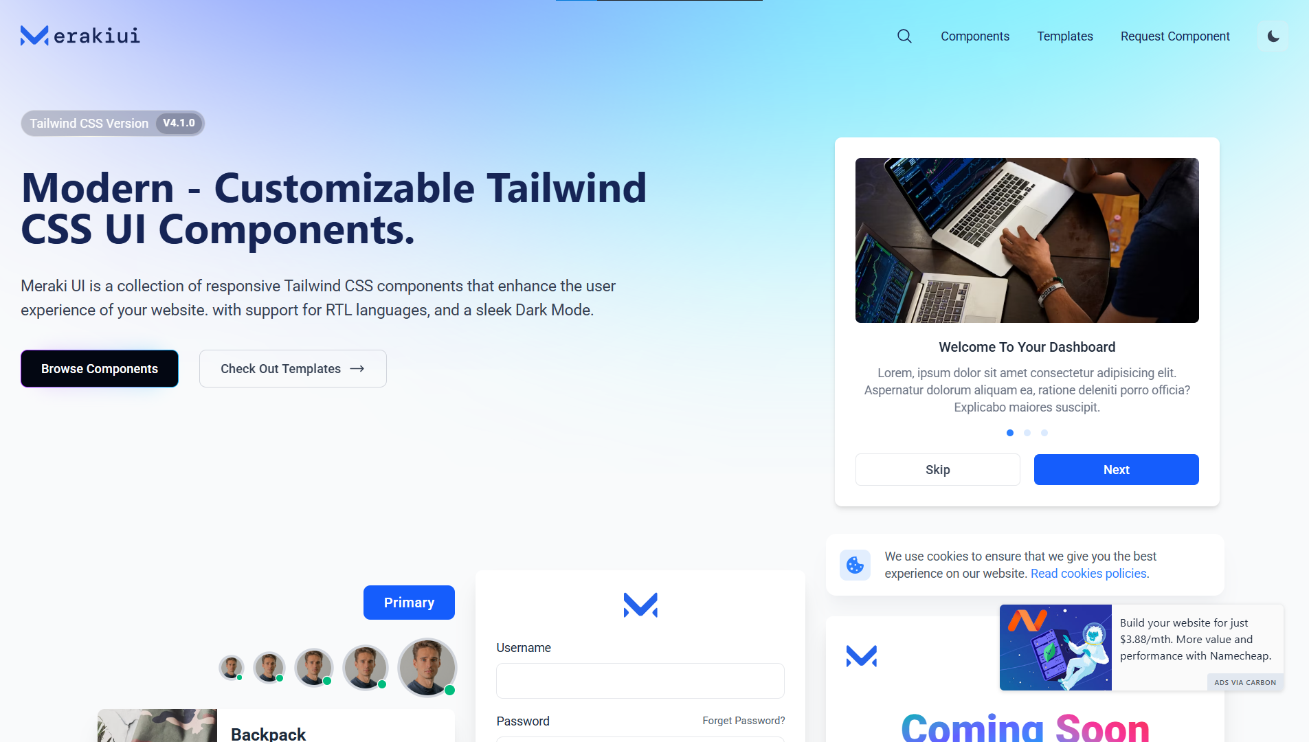 Meraki UI