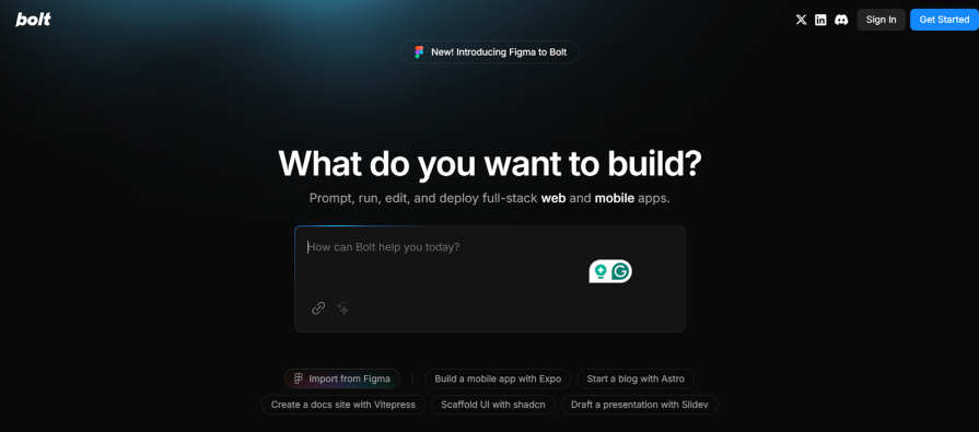 bolt new ai