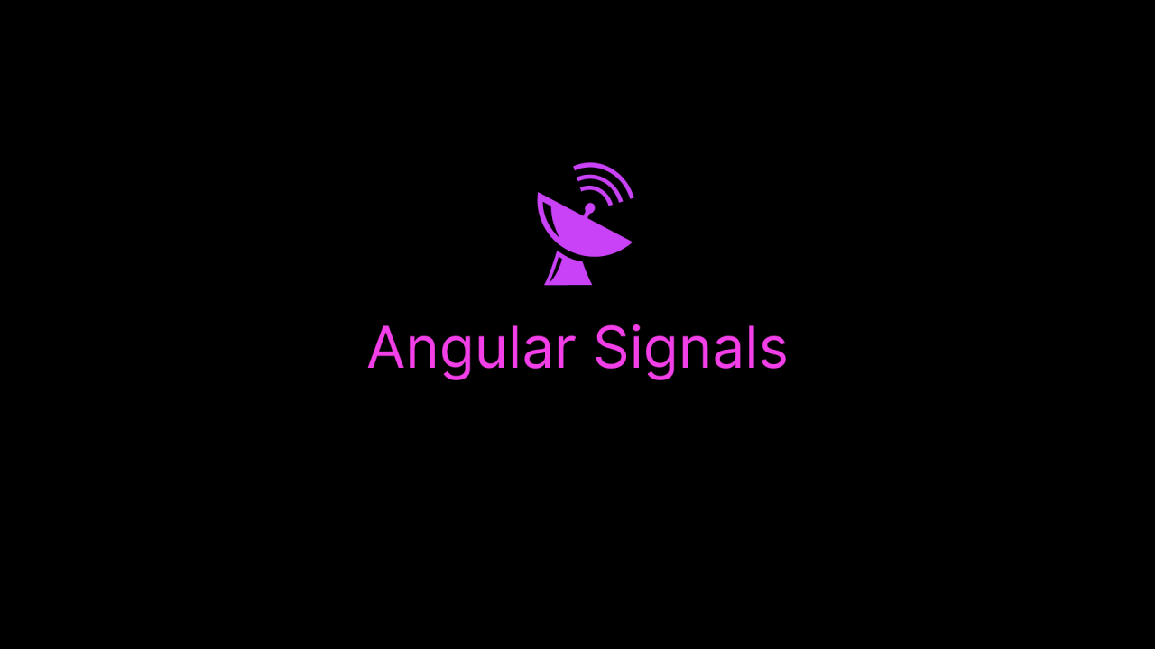 angular signals