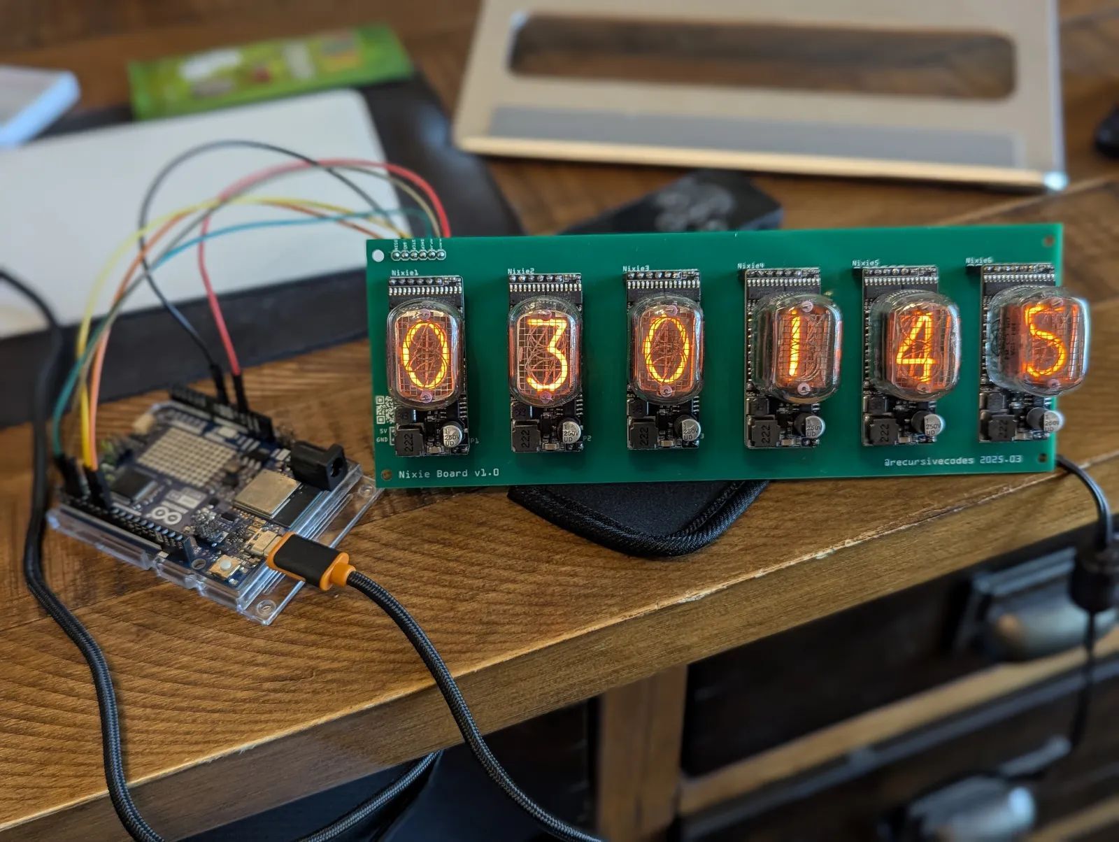 Nixie Board with Headers