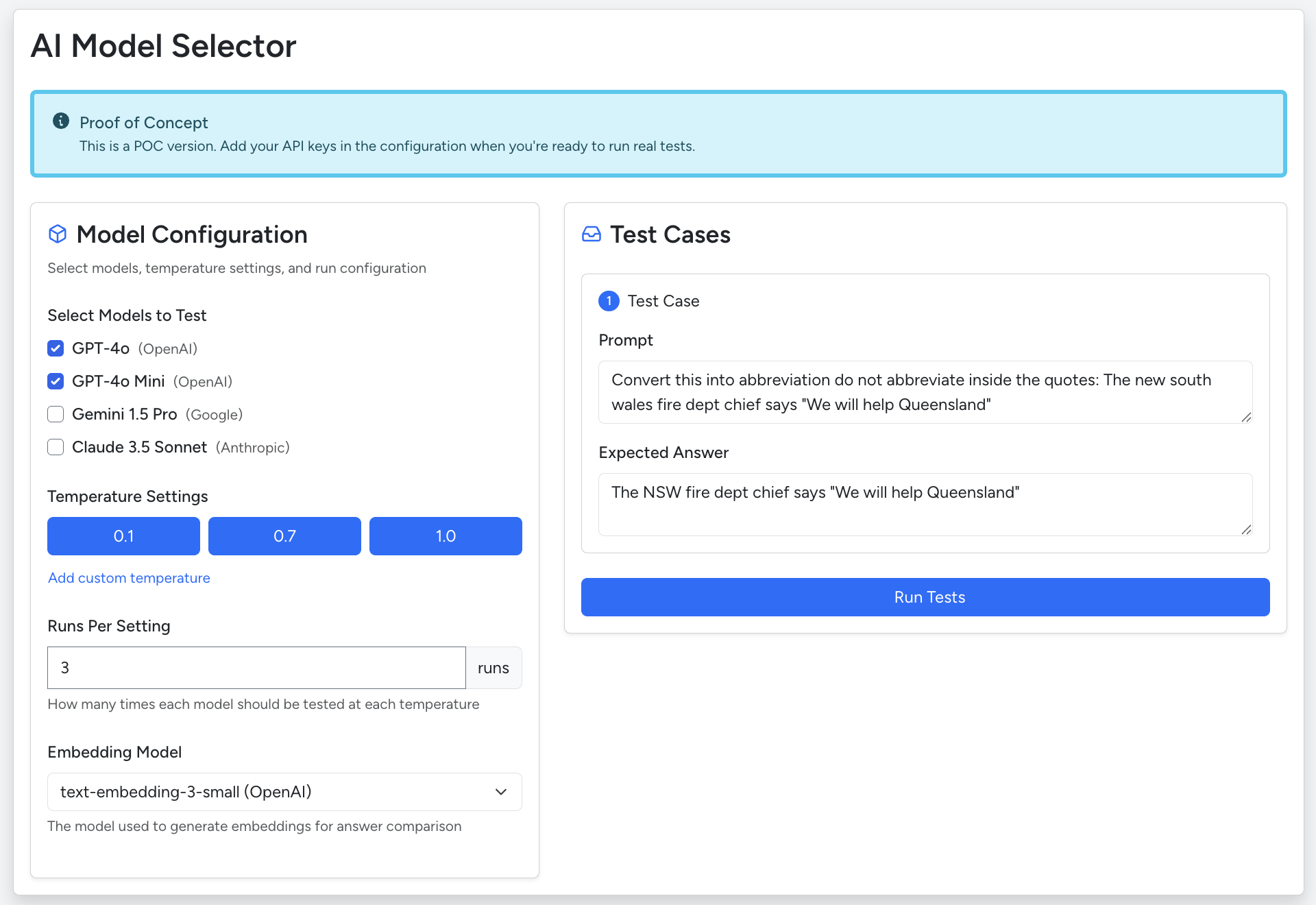 Potential look of the new app