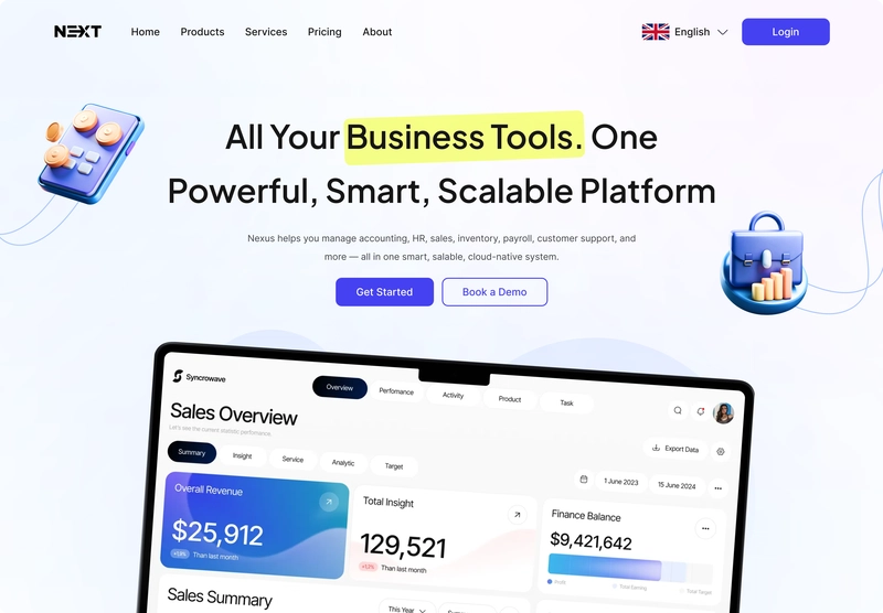 Business Management SaaS platform