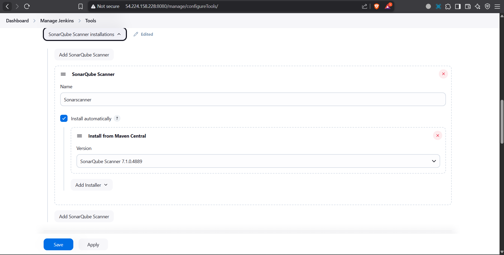 Sonar Tool