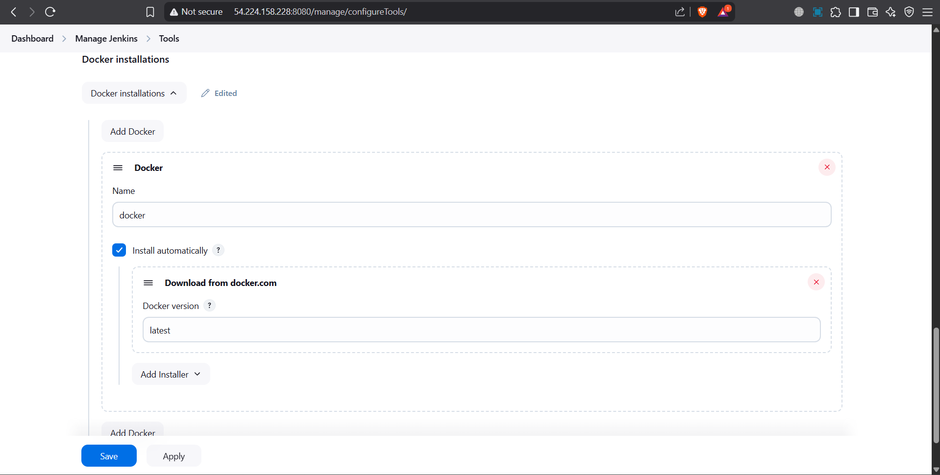 Docker Tools