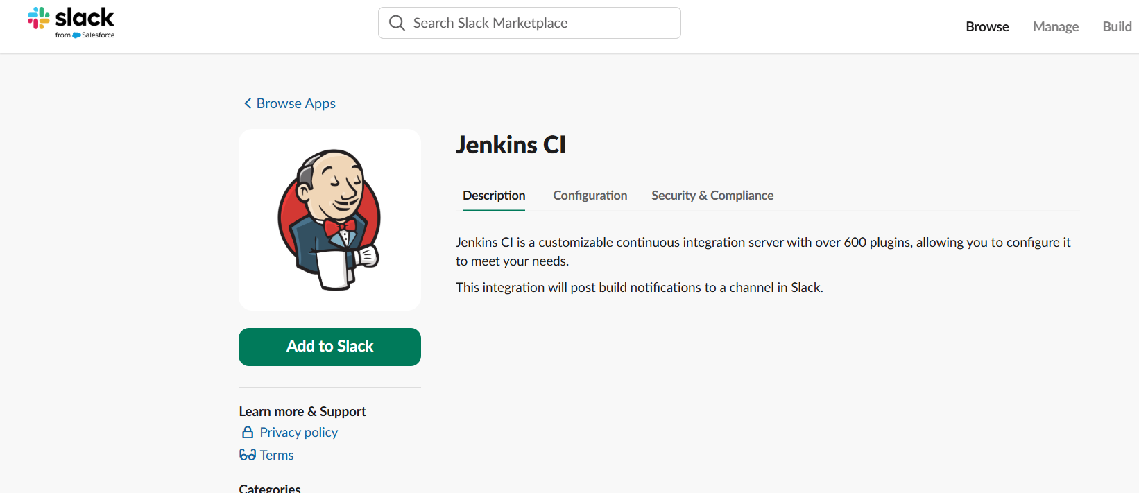 Slack Marketplace