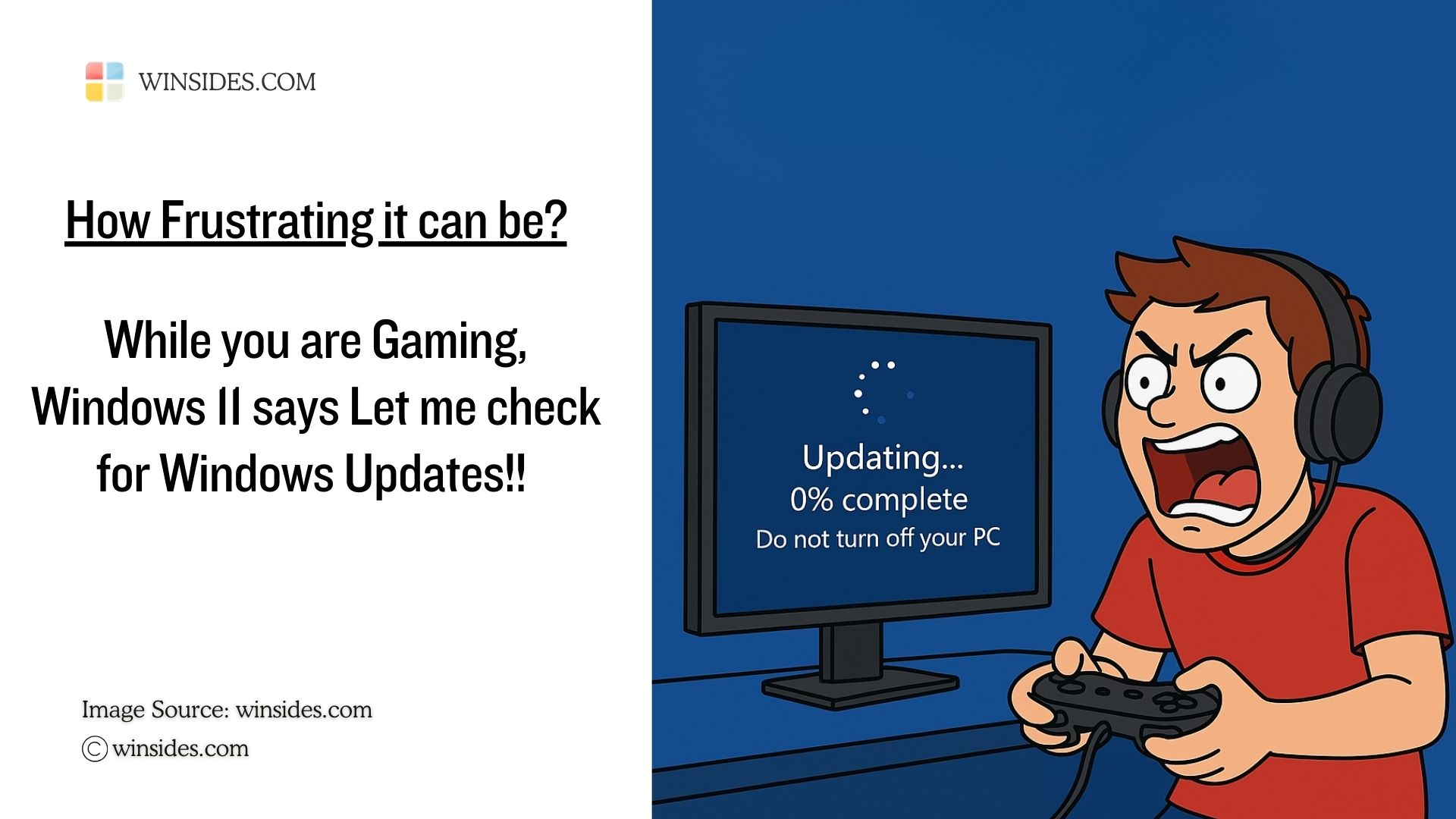 Frustrating Surprise Windows Updates and Reboots