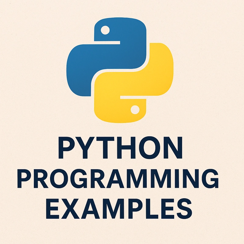 Hands-On Python Programming Examples for Fast Learning