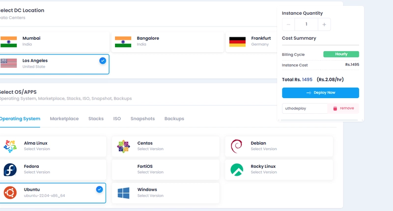 🚀 Launching a Virtual Machine on Utho Cloud — Step-by-Step Guide