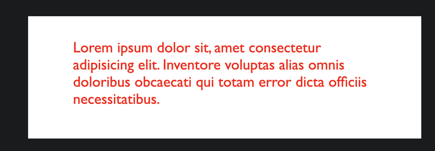 Screenshot of a webpage demonstrating applied CSS with  raw `!important` endraw 
