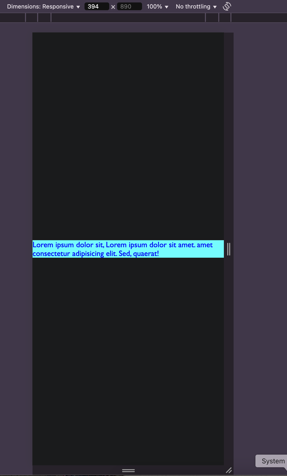 Even on mobile, the last styles override the media query