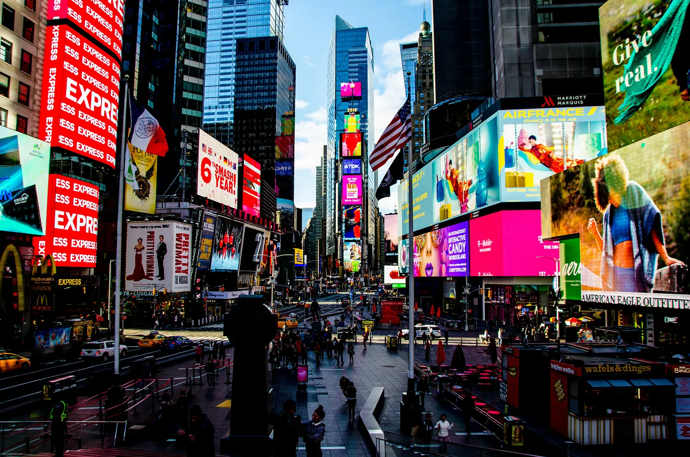 times square- Photo by Anthony Rosset on Unsplash
