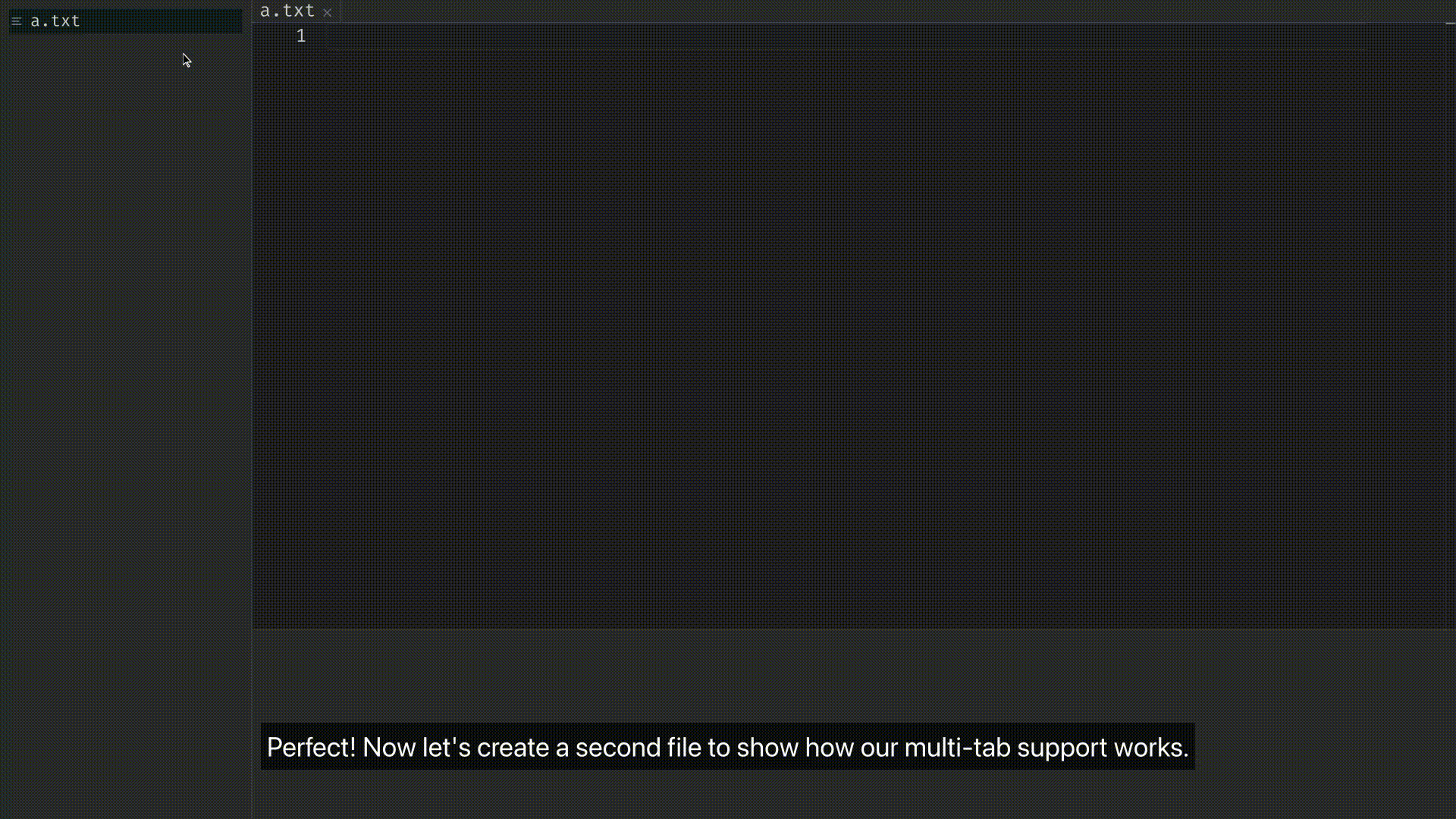Our latest version of the React-based CodeVideo IDE, used to create CodeVideos. Indeed, there is considerable complexity behind what one may assume at an initial glance is “just creating a new file in an IDE”.