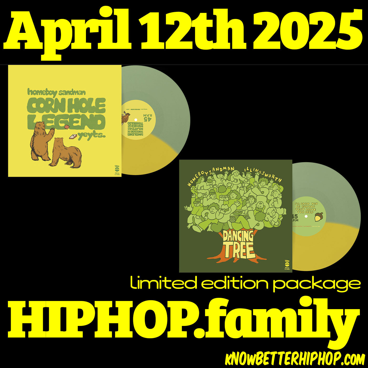 A promotional graphic announcing the date 