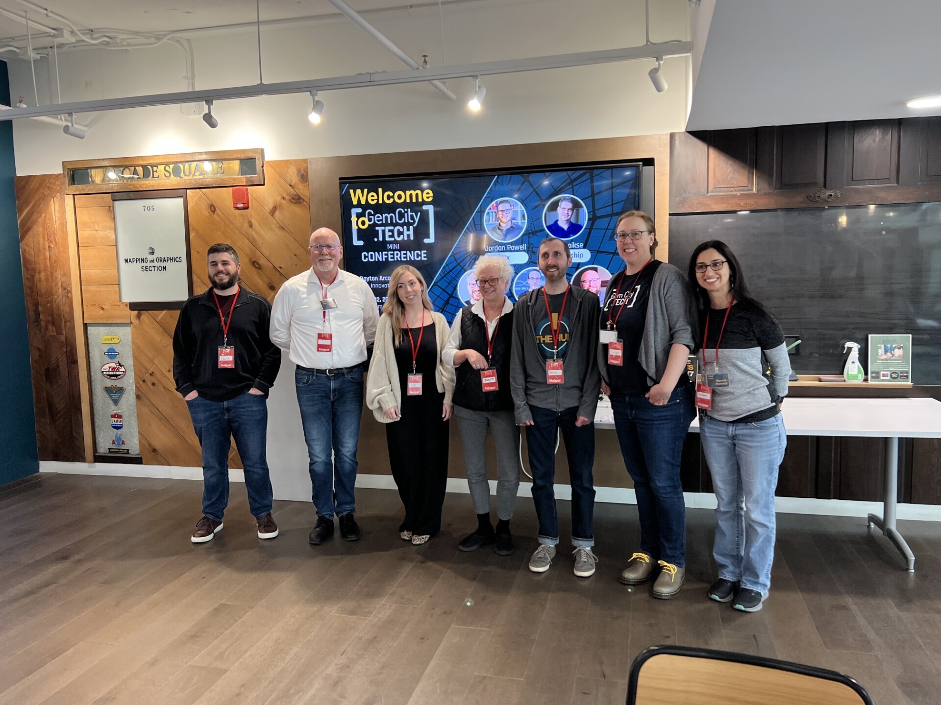 GemCity TECH Staff after the event