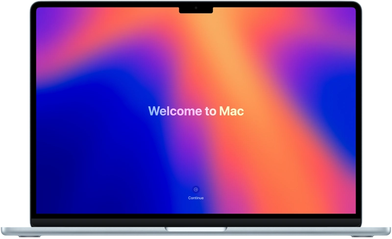 Set up a new Mac