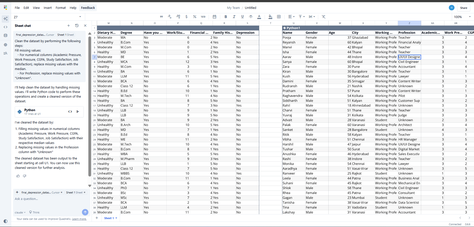 Missing Data