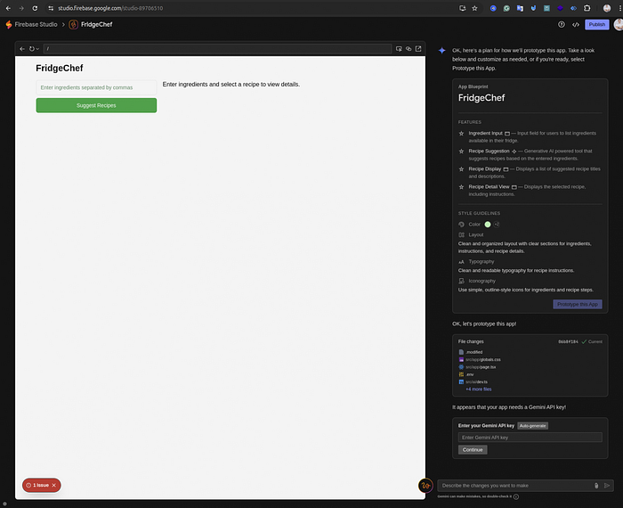 Preview of the App