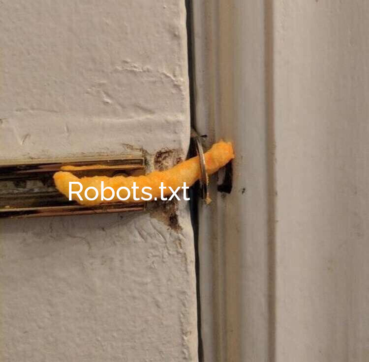 Robots.txt meme
