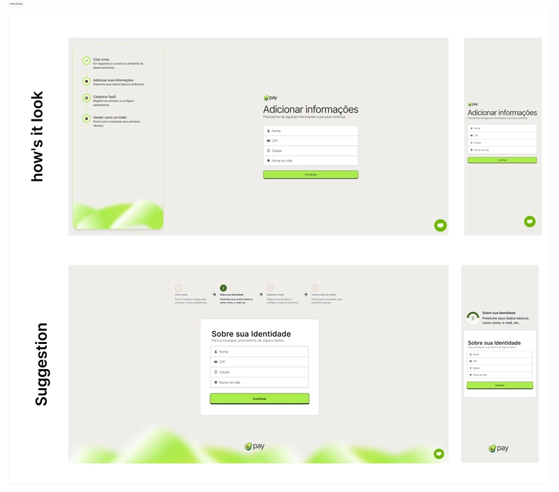 Redesign for the registration screen of an open source platform - part 1