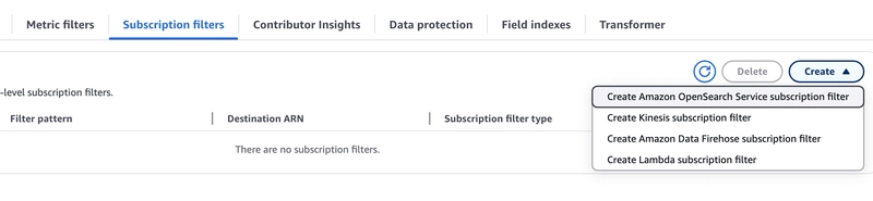 Collect Aurora audit logs in Firehose