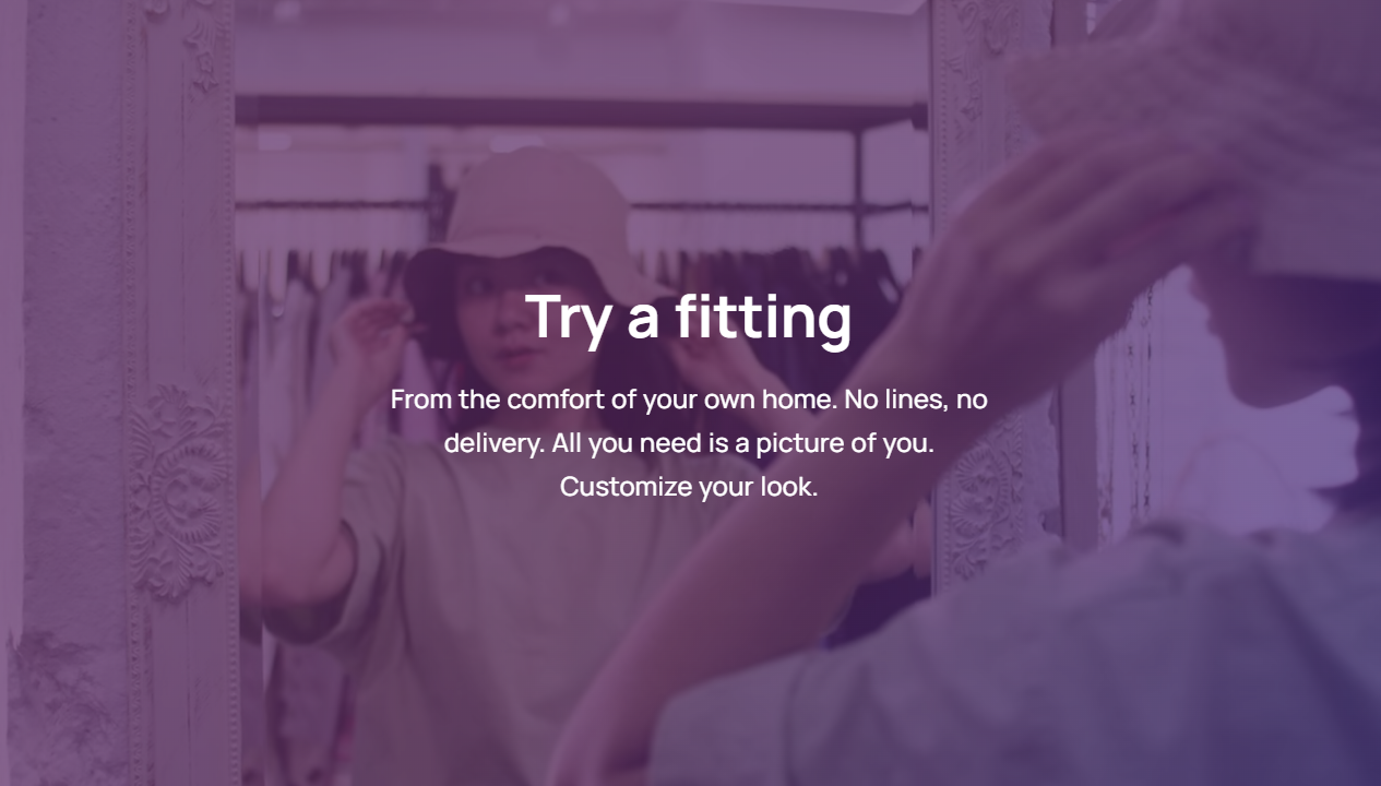 Open Beta - AI-based virtual fitting room