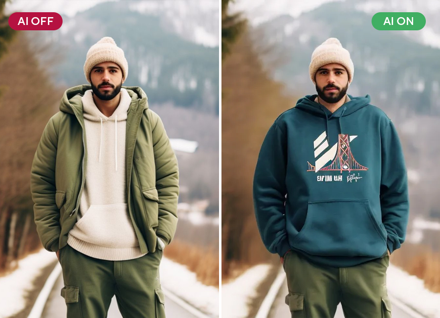 Virton - AI Based Fitting Room Examples