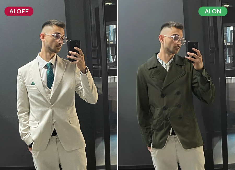 Virton - AI Based Fitting Room Examples