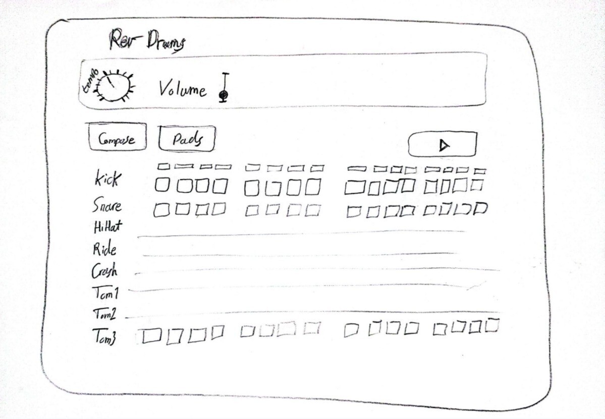 Drum Machine Sketch