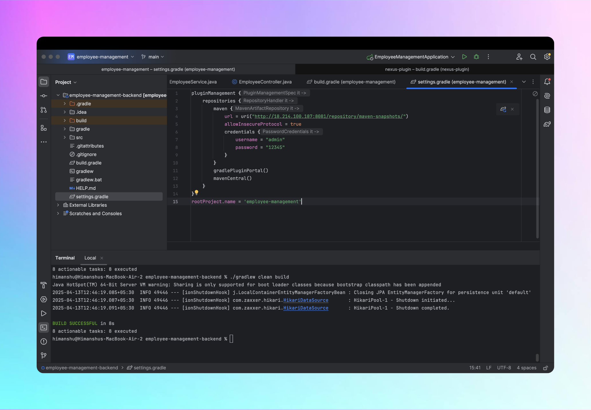Image setting.gradle
