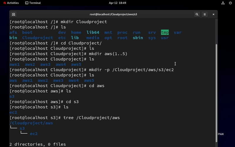 Day 3 of Linux Mastery : Deep Dive into Core Linux Commands