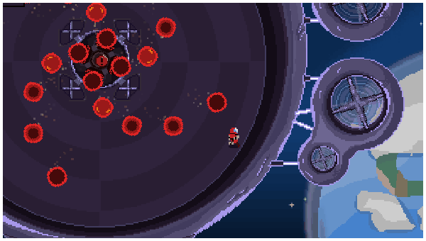 Super Rangers in Bullet Space: Boss Attack Pattern