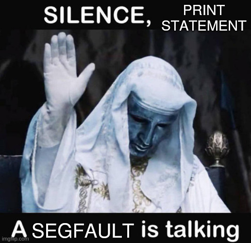 segfault