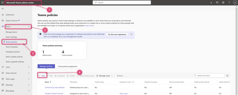 Hands-On Guide: Assigning a Team Policy, Deleting, and Restoring a User in Microsoft Teams