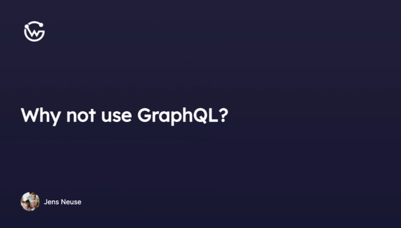 Why not use GraphQL?