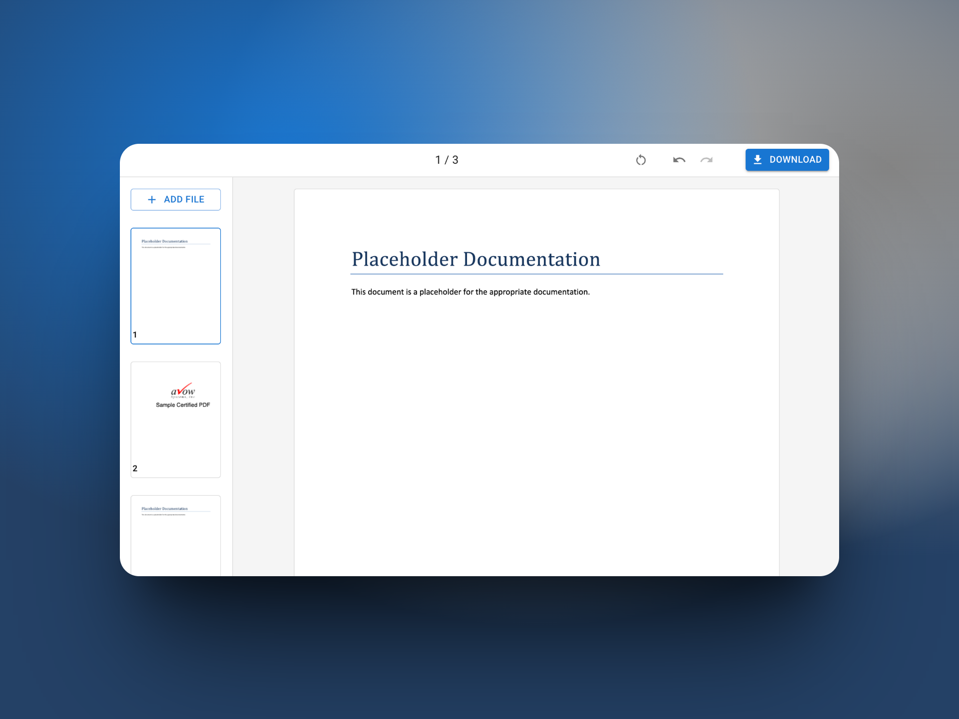 uploaded files screenshot