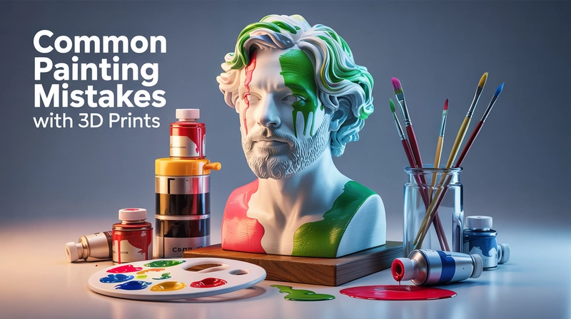 Common Painting Mistakes with 3D Prints (and How to Avoid Them)