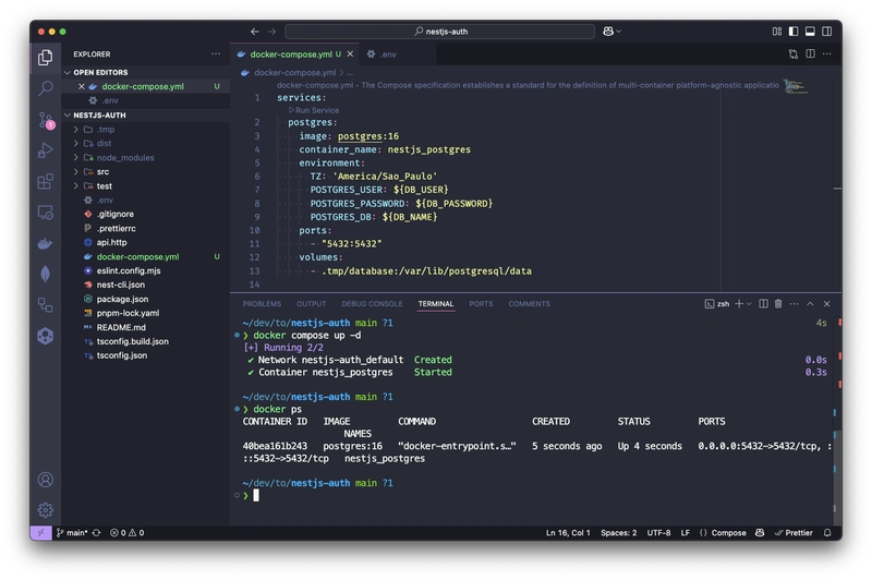 NestJS: Persistência de Dados com PostgreSQL e TypeORM