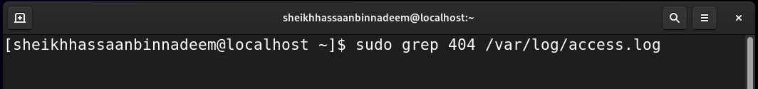 grep command