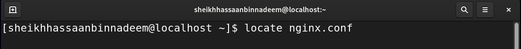locate command in linux