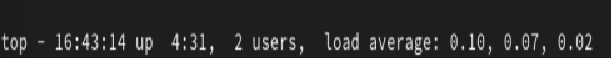 Linux -top command