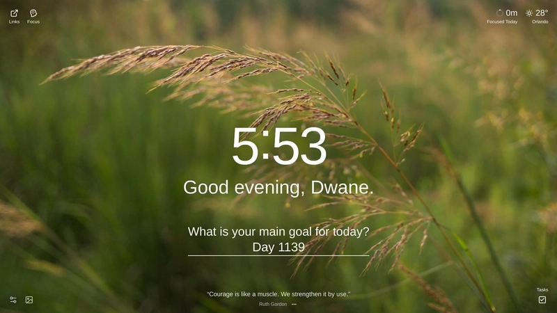 Day 1139 : Waiting on the Right Time
