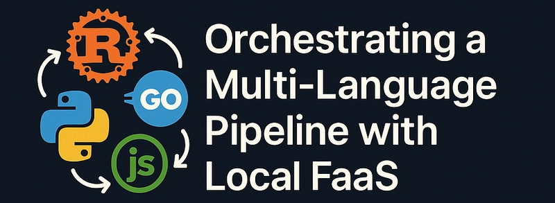 When One Tech Stack Isn’t Enough: Orchestrating a Multi-Language Pipeline with Local FaaS