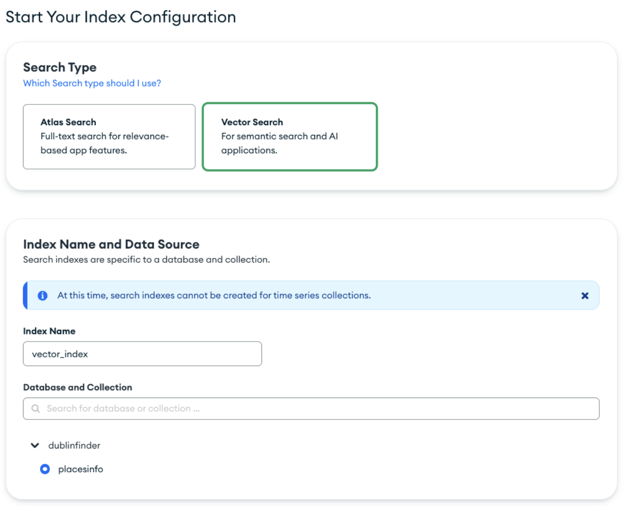 Adding in our database and collection