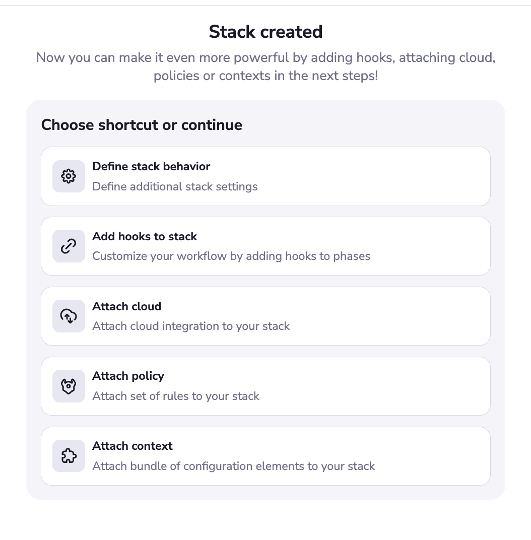 ansible with terraform stack was now created